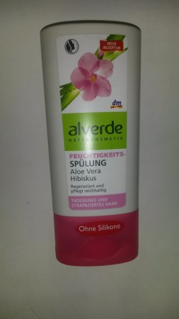 Alverde - ružový kondicionér s ibištekom